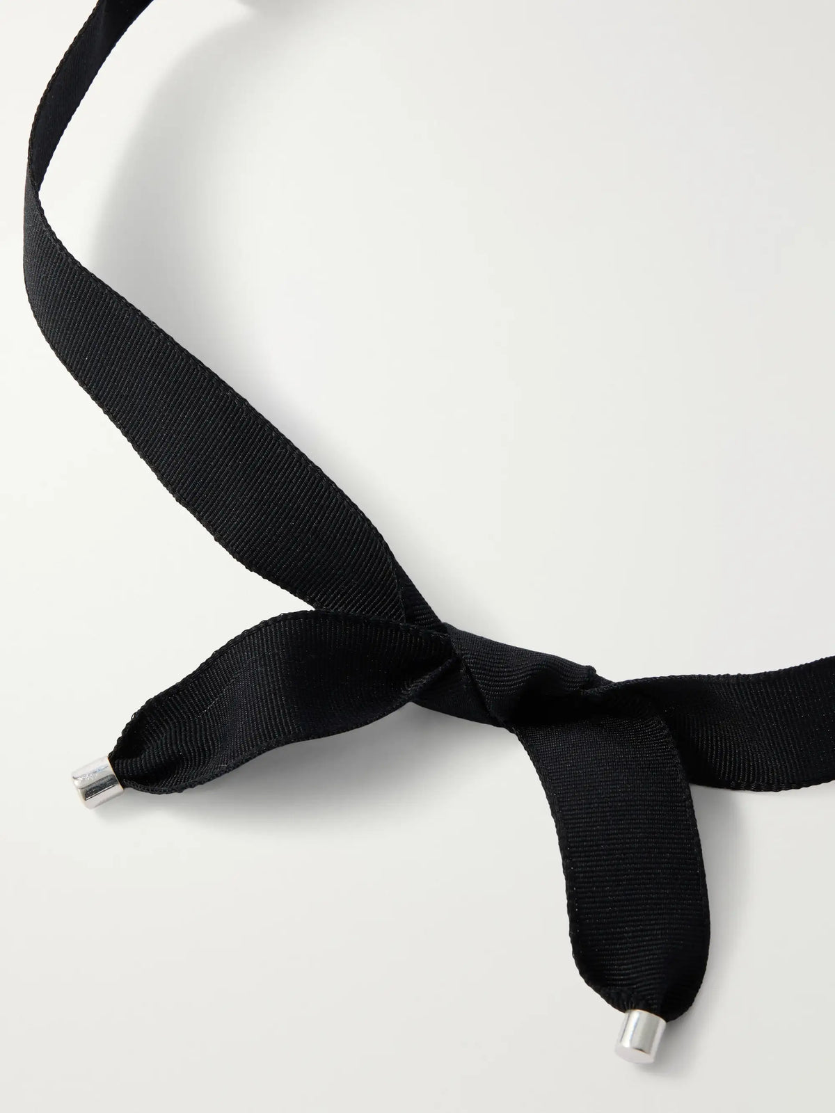 Camille Surault Grigri Sterling Silver And Silk Necklace