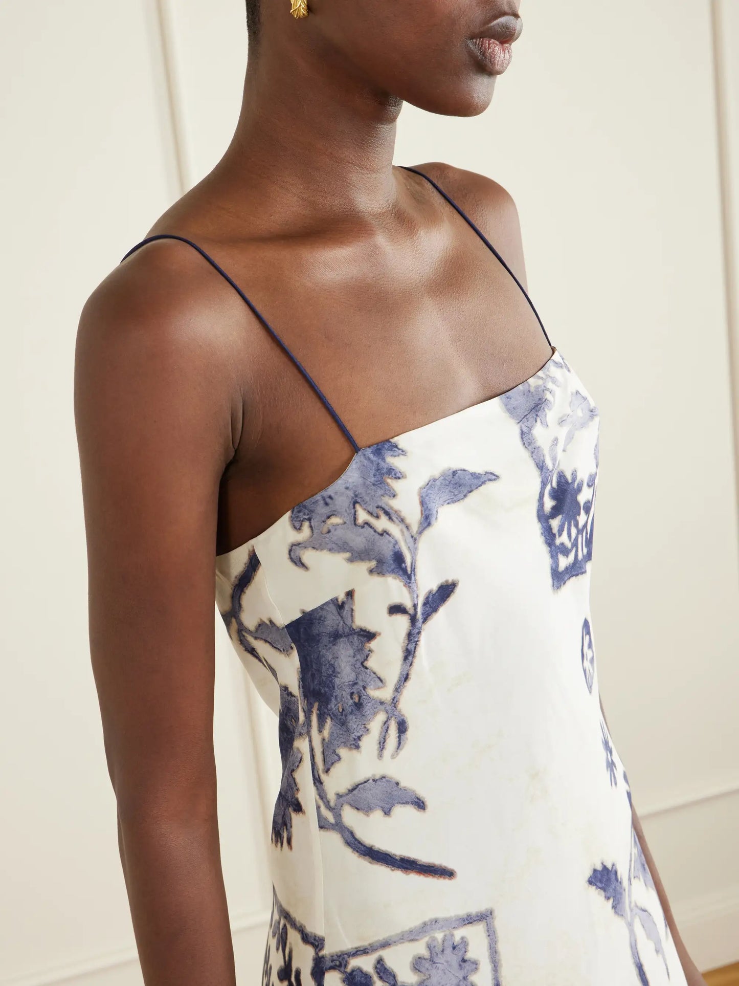 Philippa Floral-printed Crepe De Chine Mini Dress