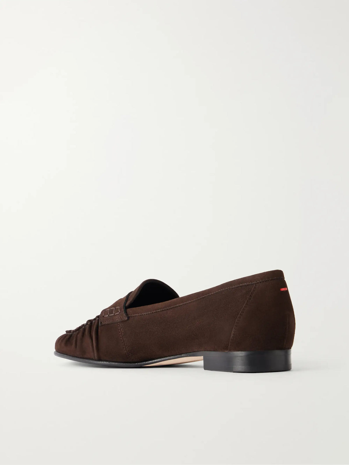 Aeyde Aldous Suede Penny Loafers