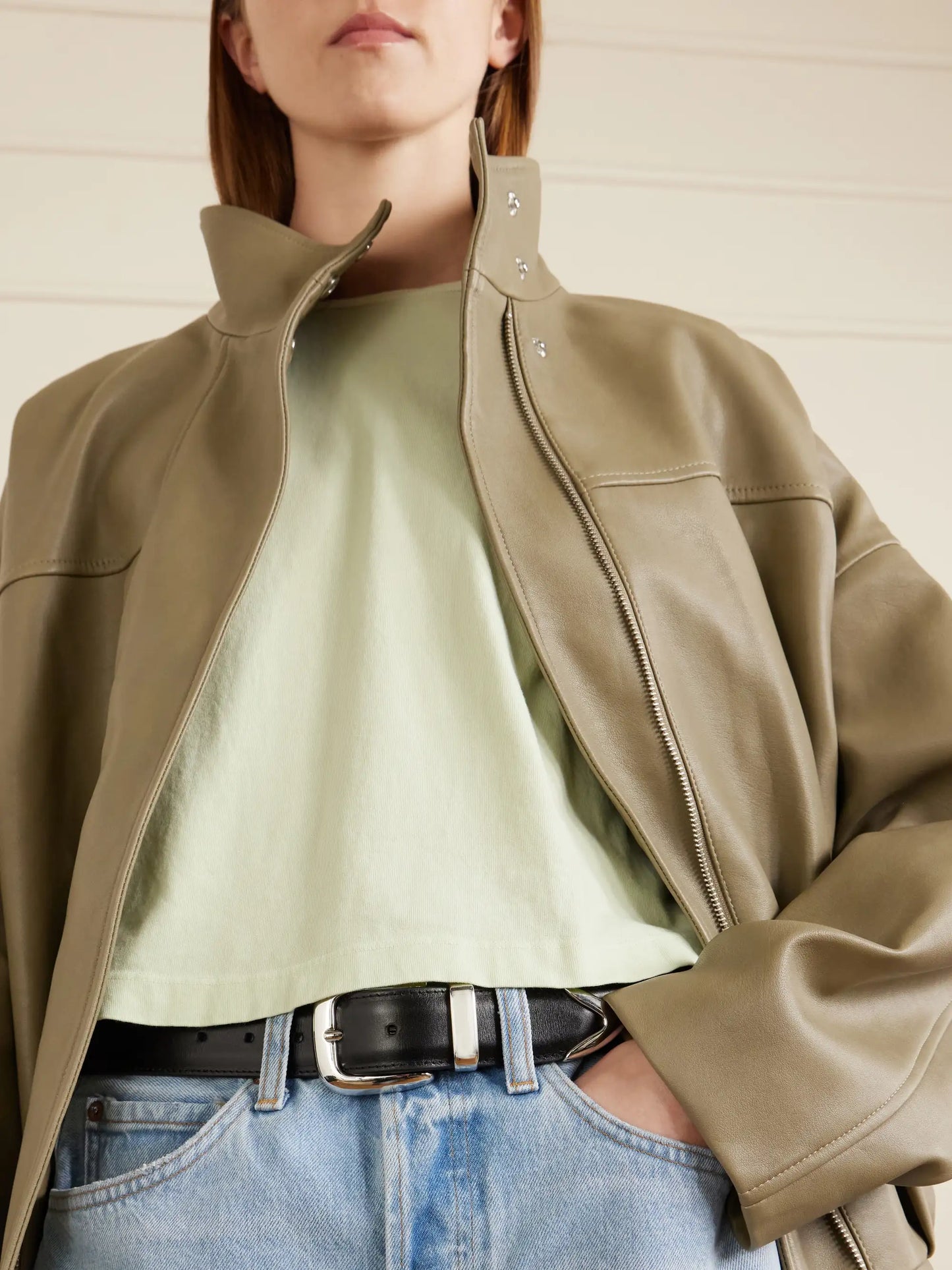 Adine Cotton-jersey T-shirt