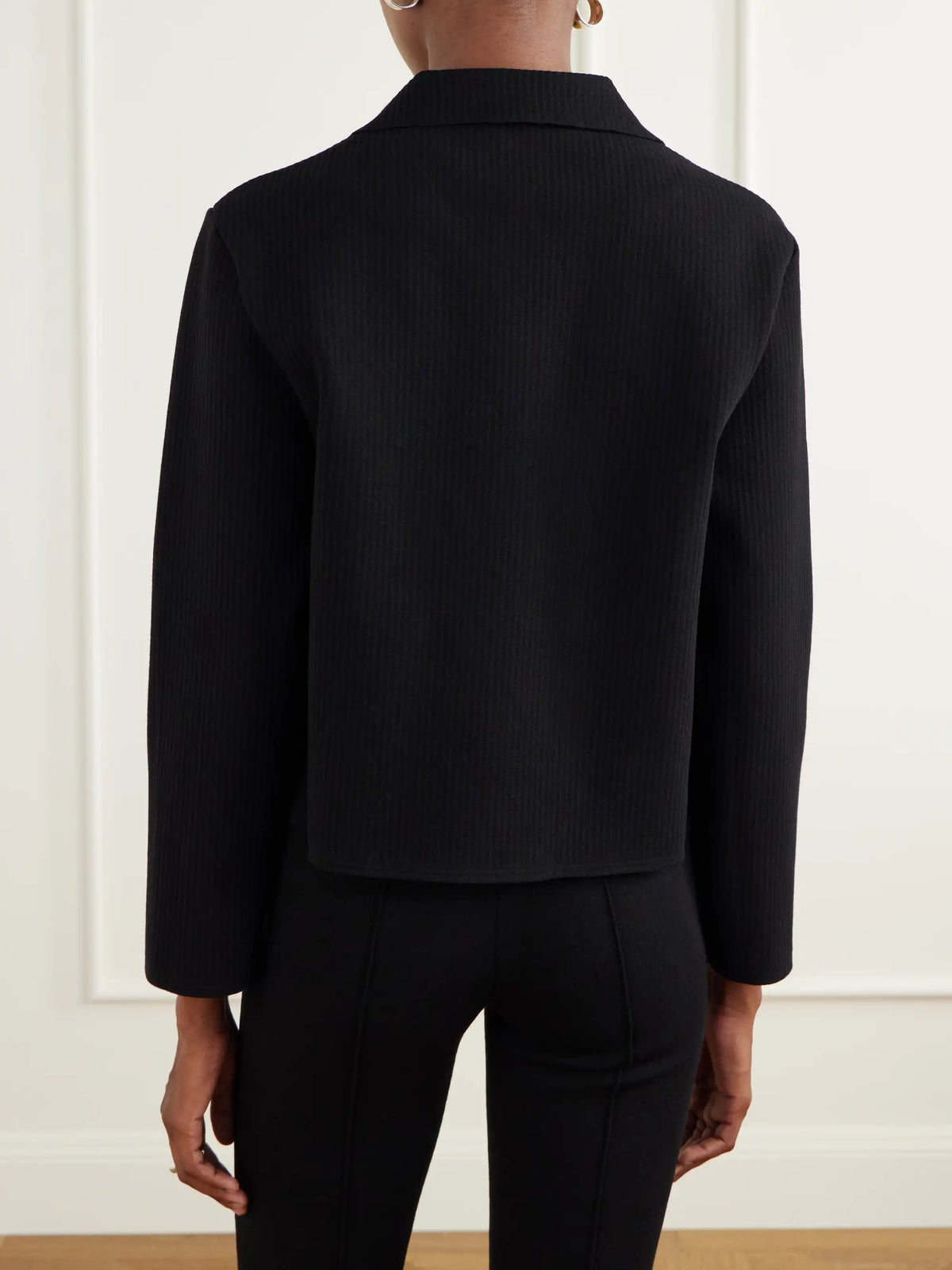 HIGH SPORT Maude Ribbed Cotton-blend Jacket