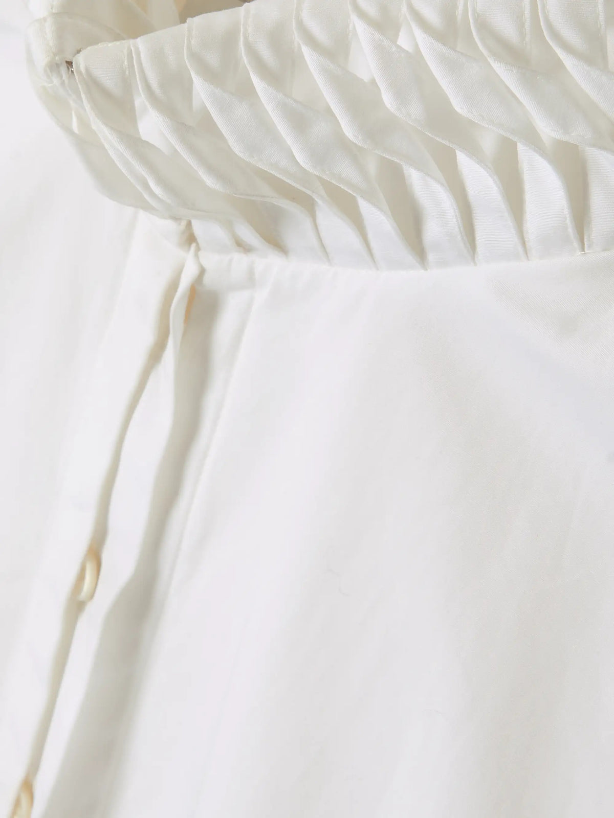 Cropped Folded Cotton-poplin Shirt