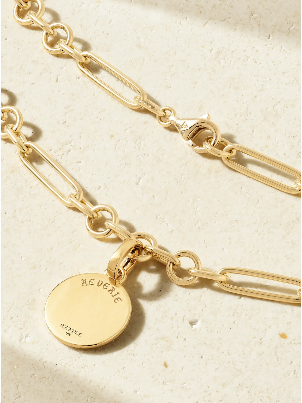 Reverie Small Mixed Clip 18-karat Gold Diamond Necklace