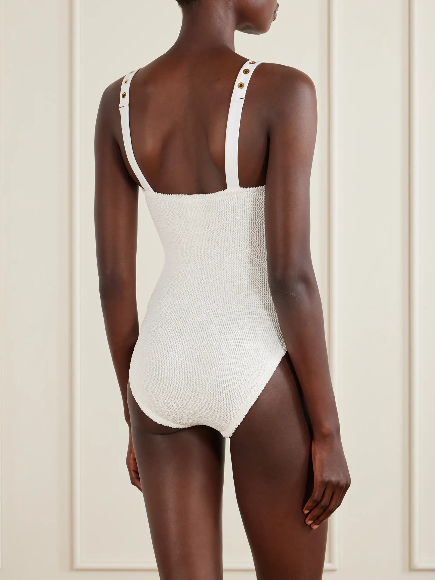 Melody Embellished Original Crinkle Swimsuit