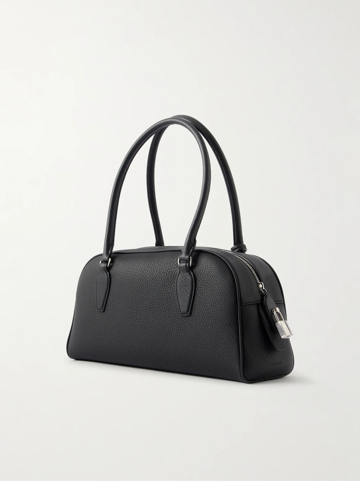 India Small Textured-leather Tote