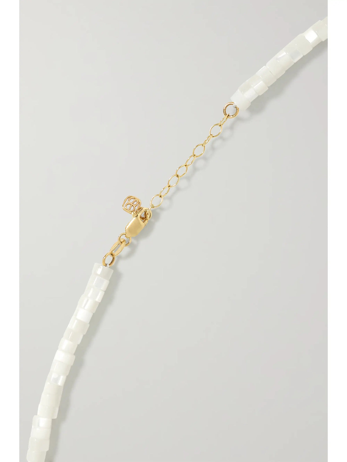 14-karat Gold, Mother-of-pearl And Diamond Anklet