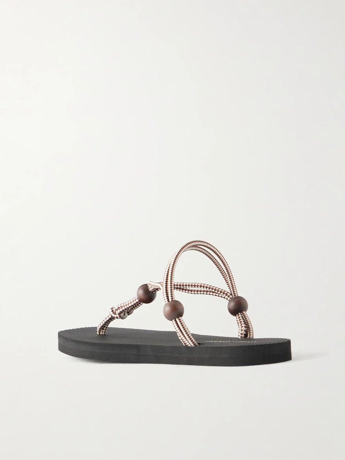 Mika Bead-embellished Cord Sandals