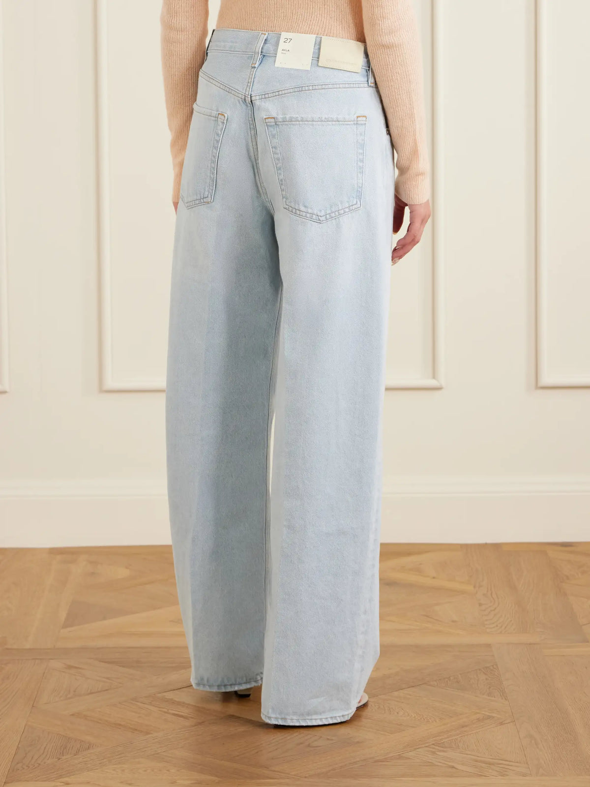 Ayla Baggy Mid-rise Wide-leg Jeans