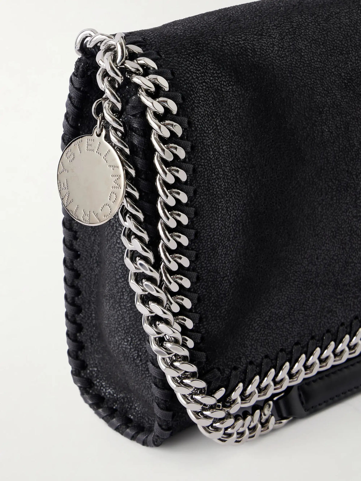 Stella McCartney Flabella Flap Vegetarian Material Shoulder Bag
