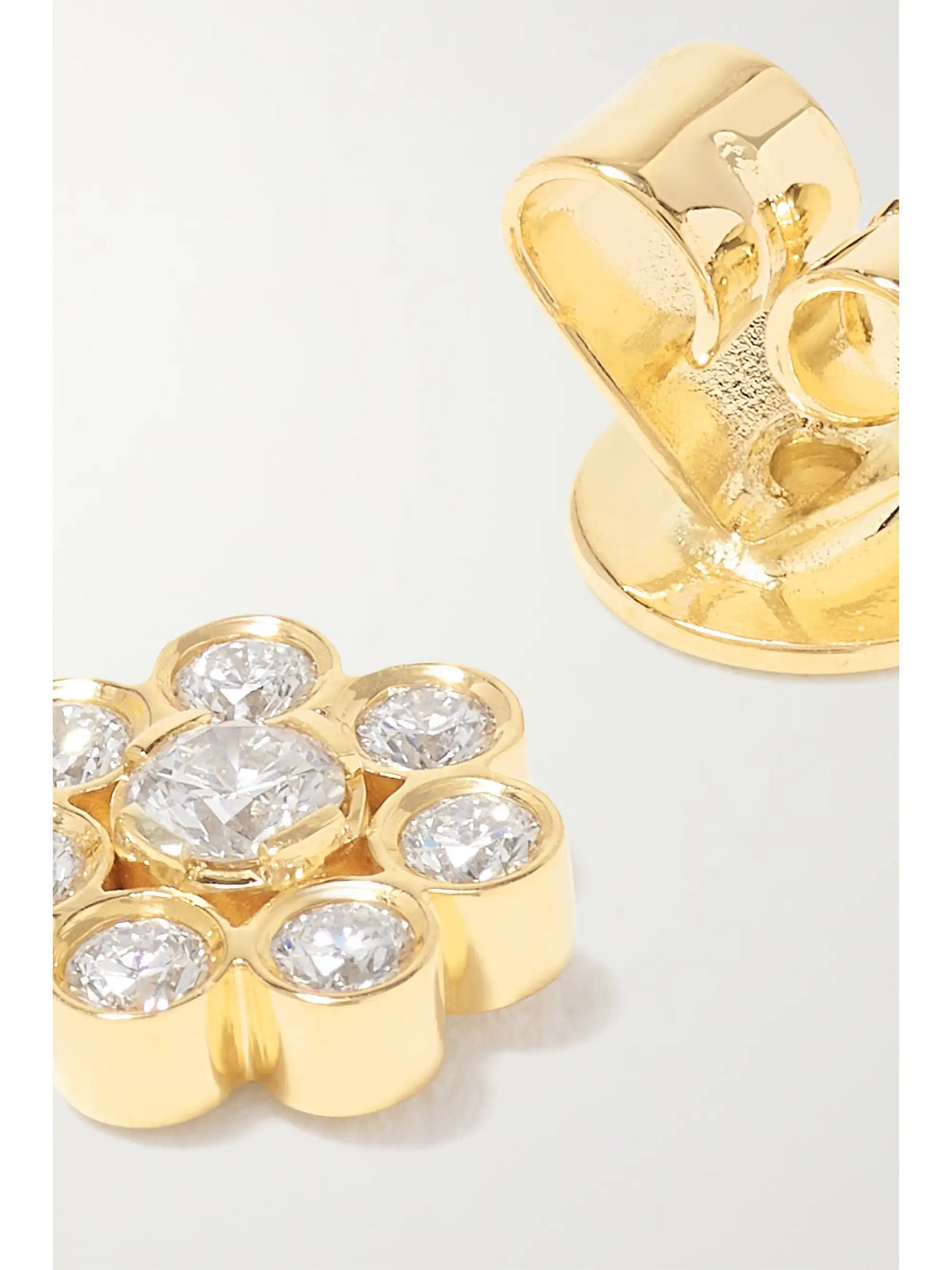 Bellis Deux 18-karat Gold Diamond Single Earring