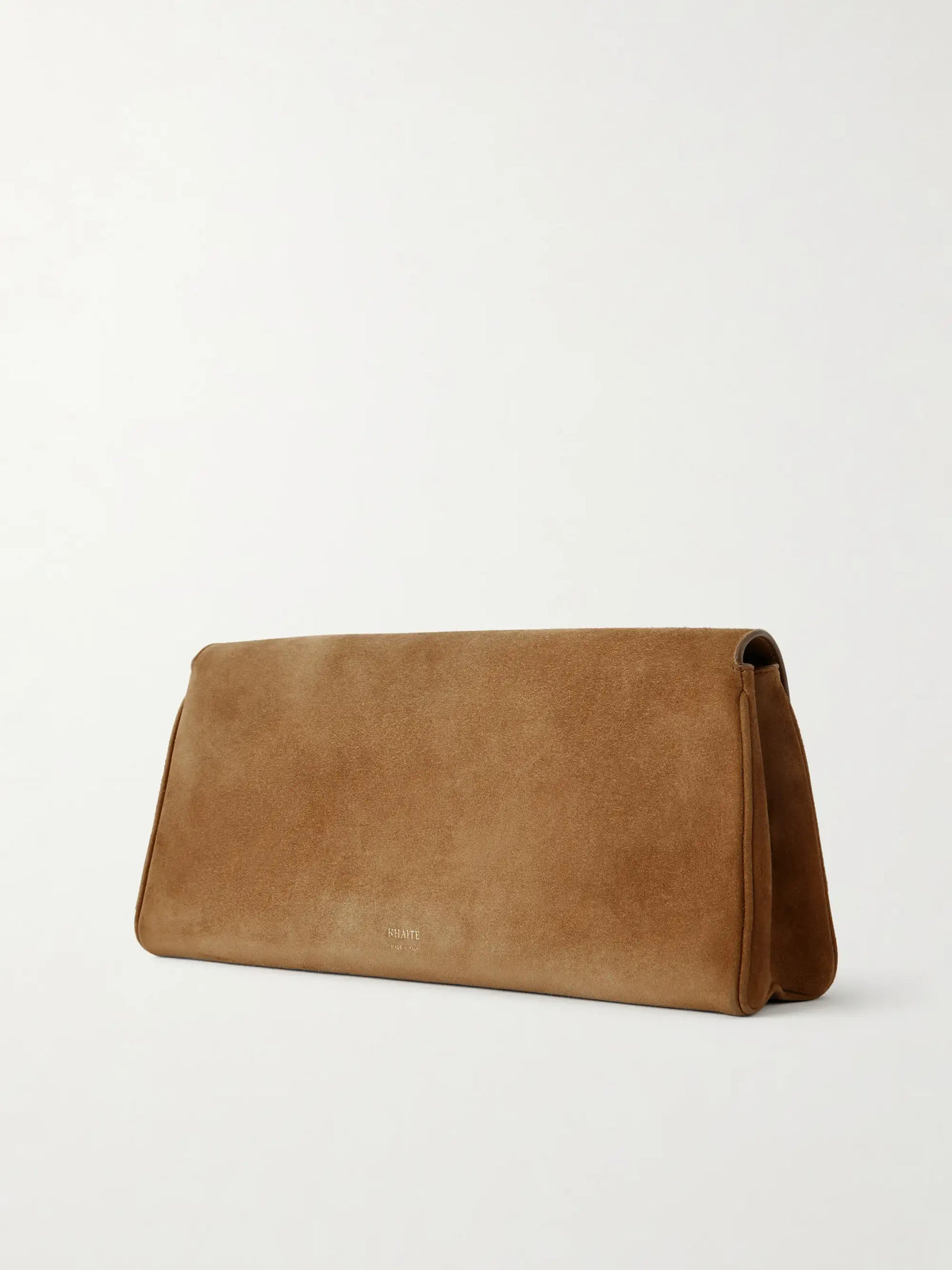 Audrey Suede Clutch Bag