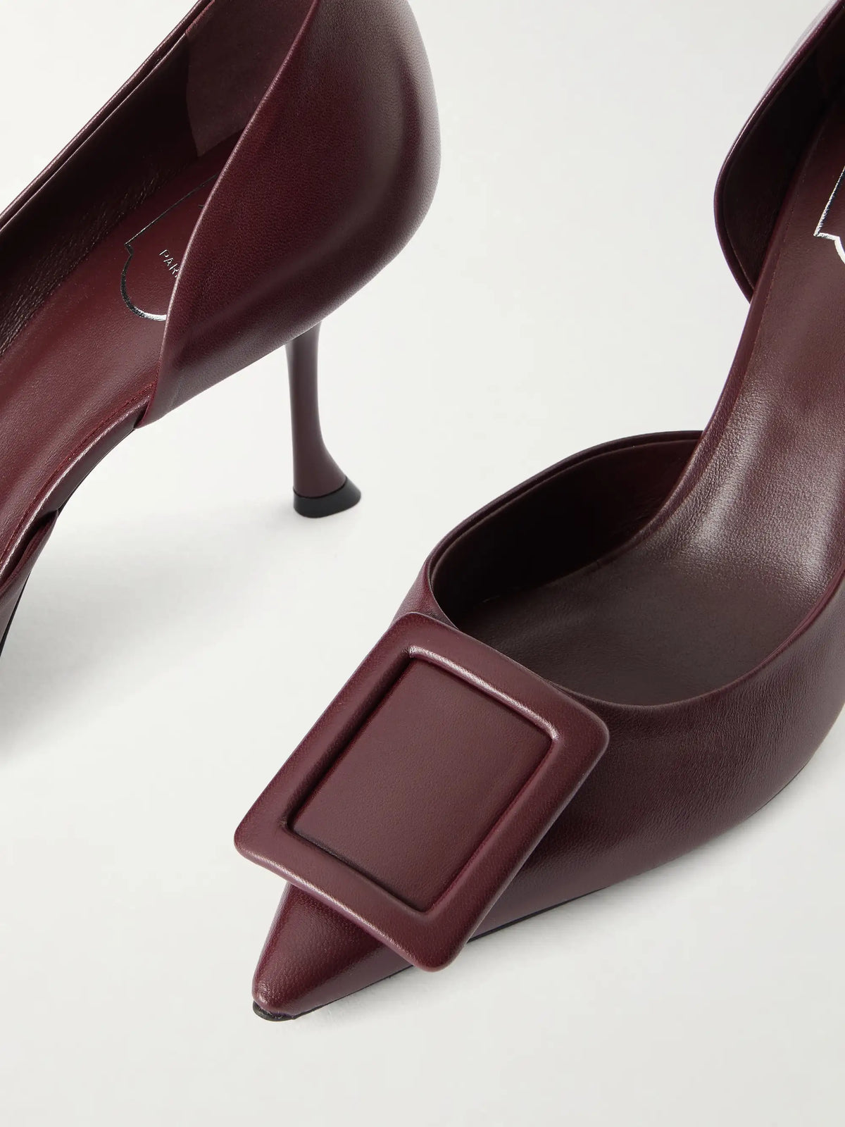 Ville Dorsay 85 Leather Pumps