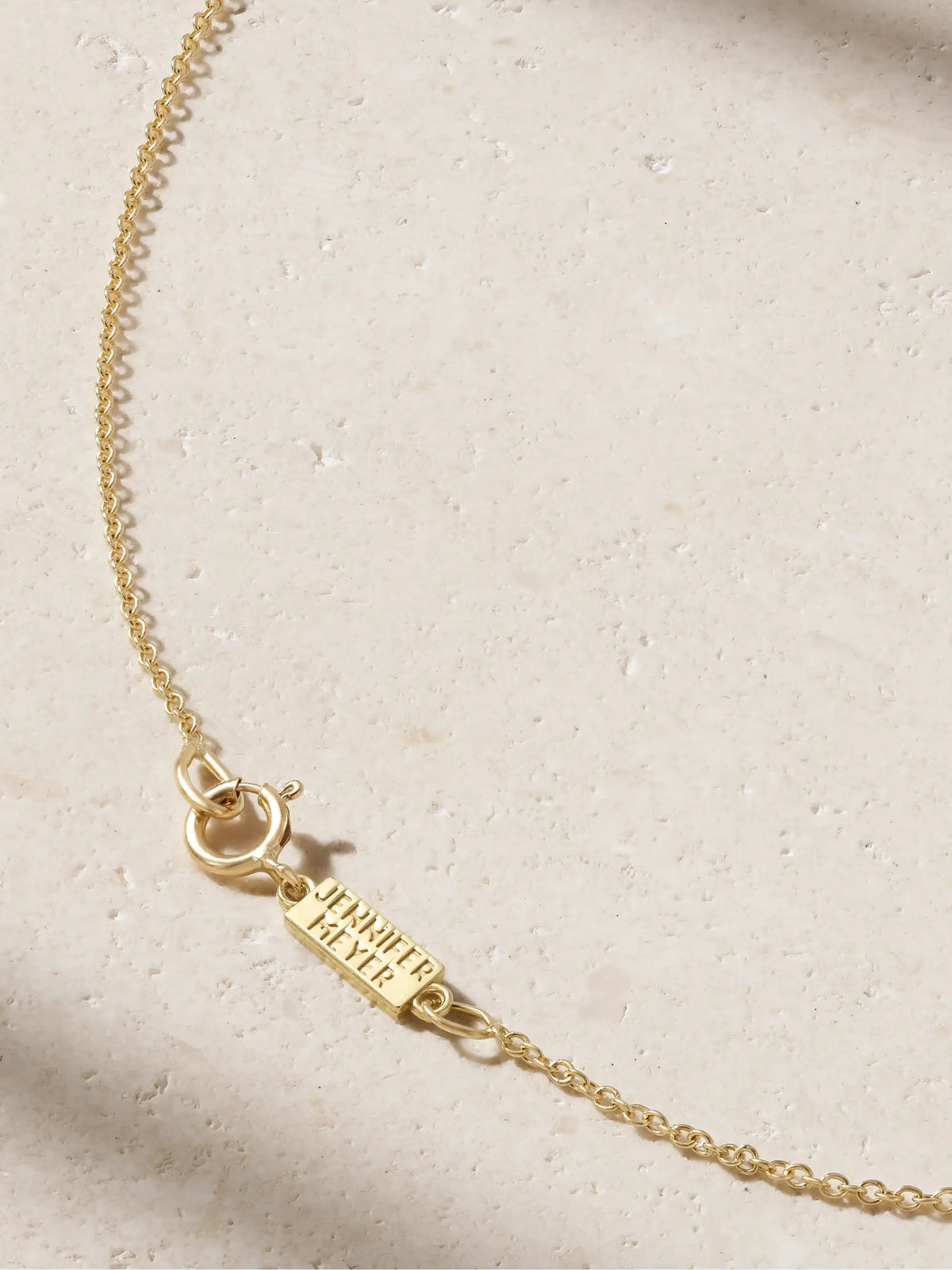Jennifer Meyer 18-karat Gold Turquoise Necklace