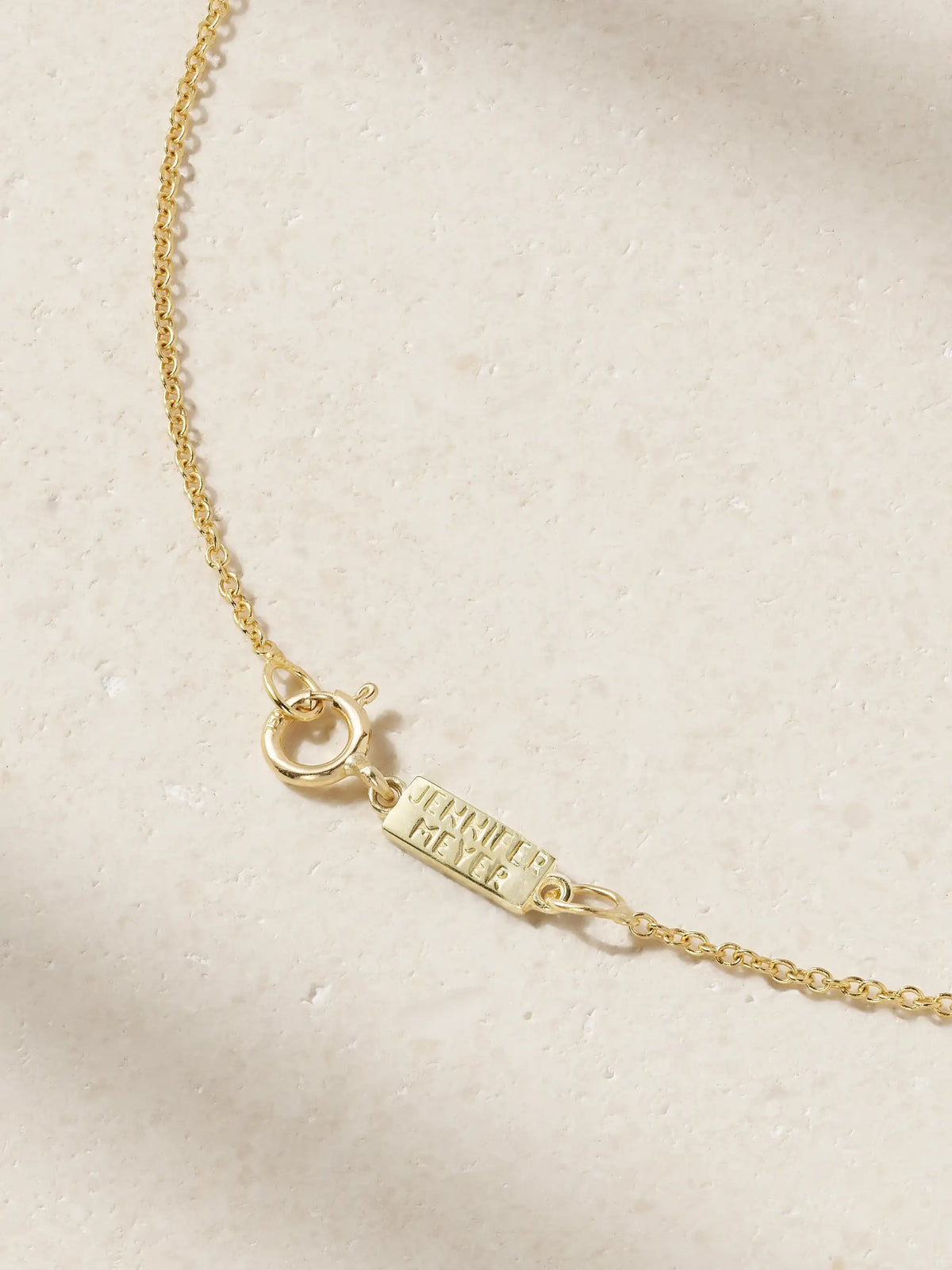 Mini Heart 18-karat Gold Necklace