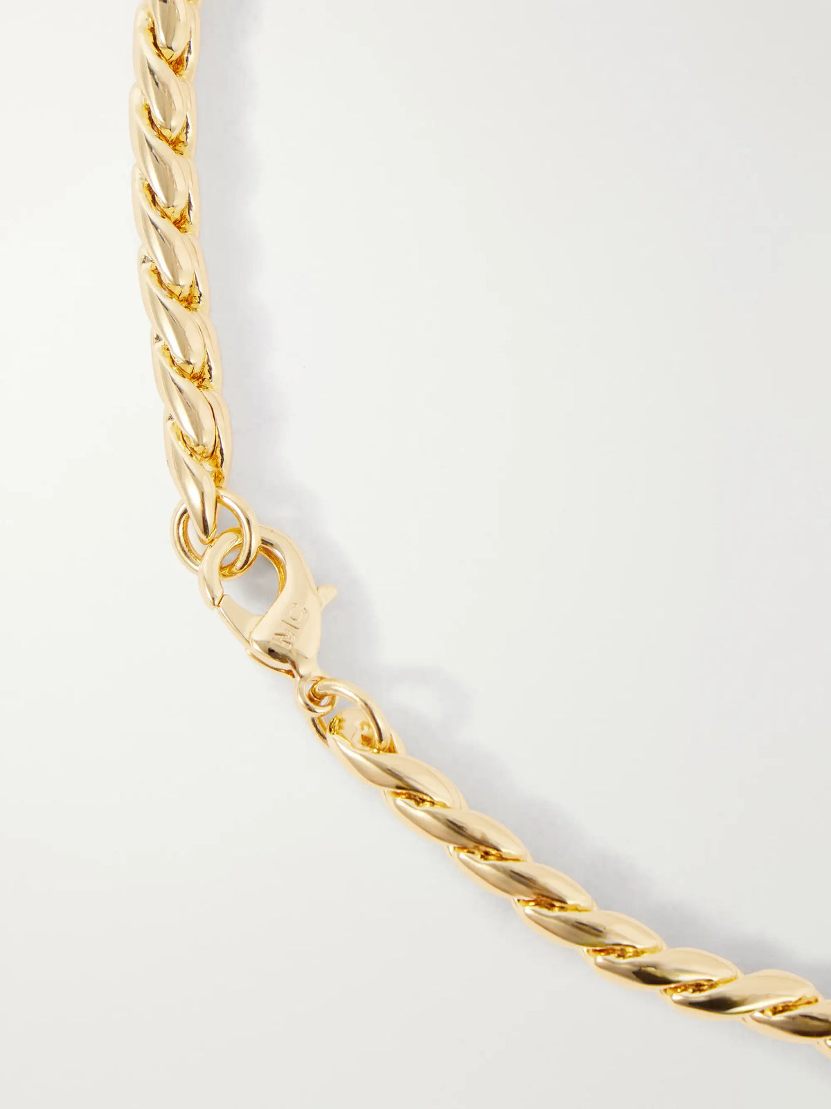 Martha Calvo Wish Me Luck Gold-tone Necklace