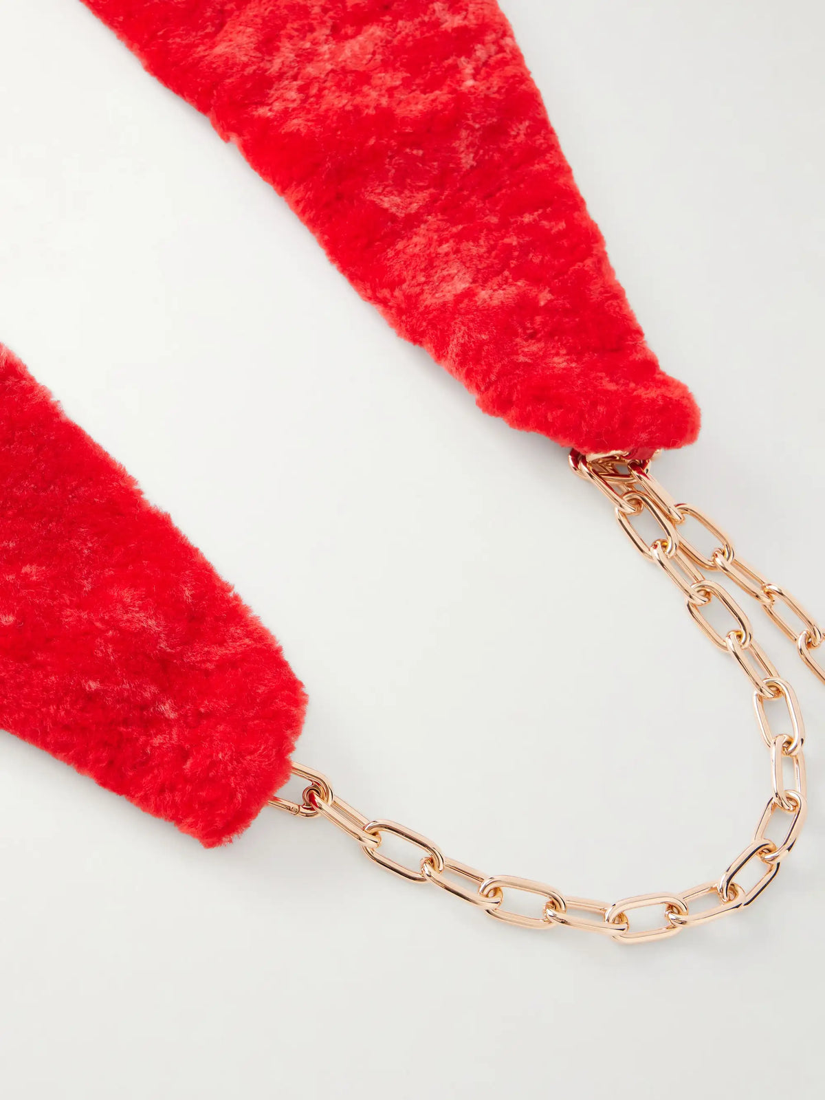 Gabriela Hearst Elliot Shearling Coat Collar