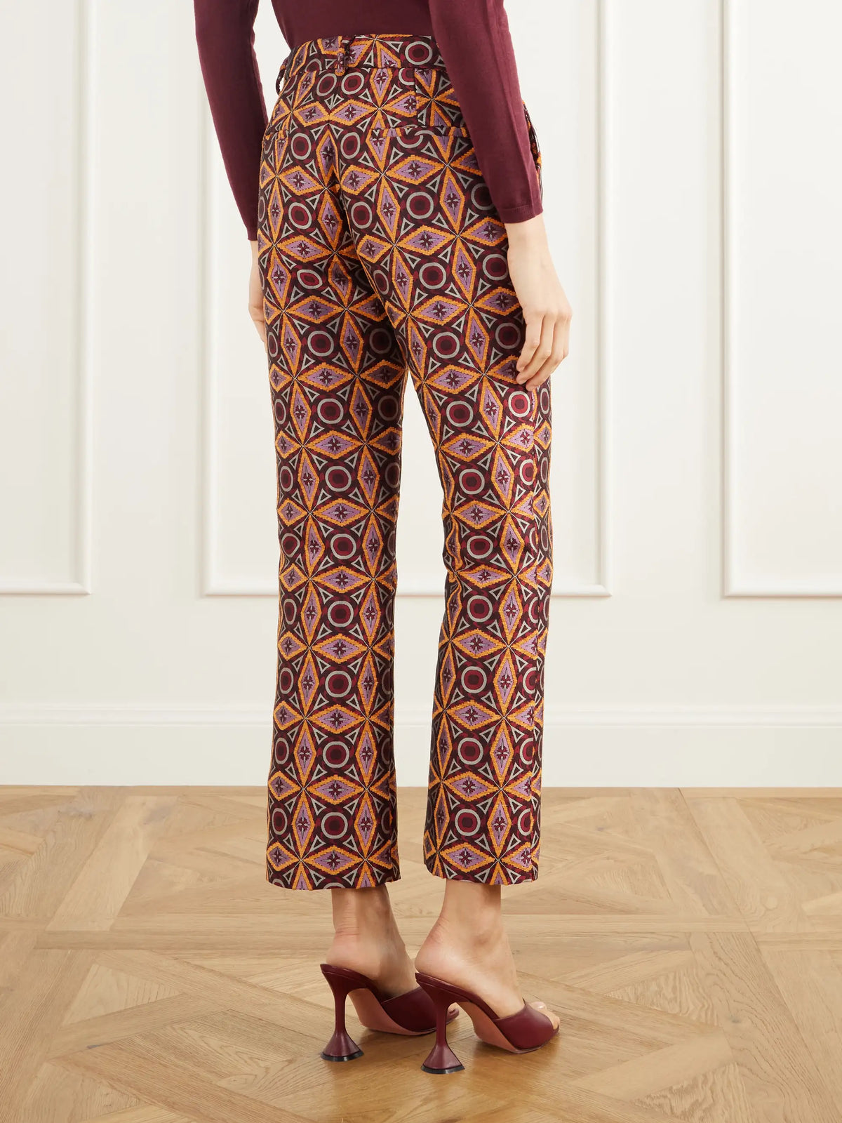 La DoubleJ 24/7 Jacquard-knit Straight-leg Pants