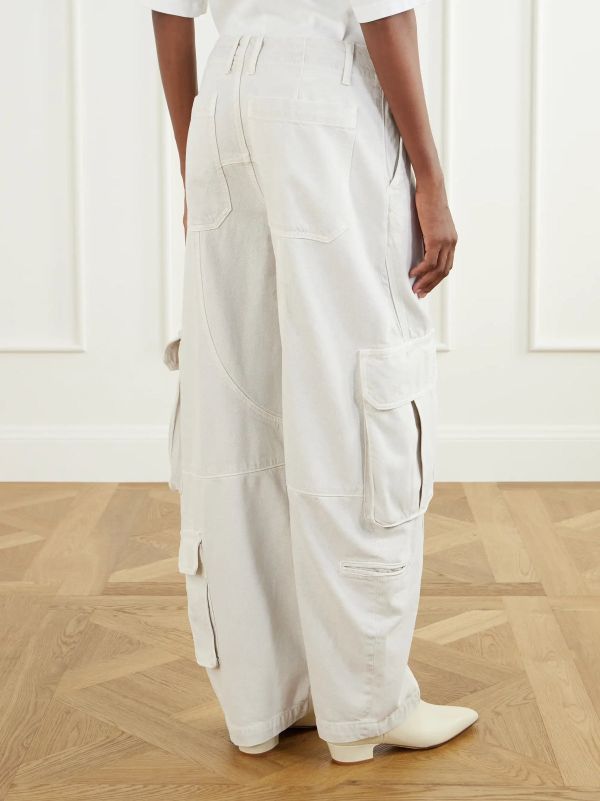 AGOLDE Ambika Utility Pant High-rise Wide-leg Jeans