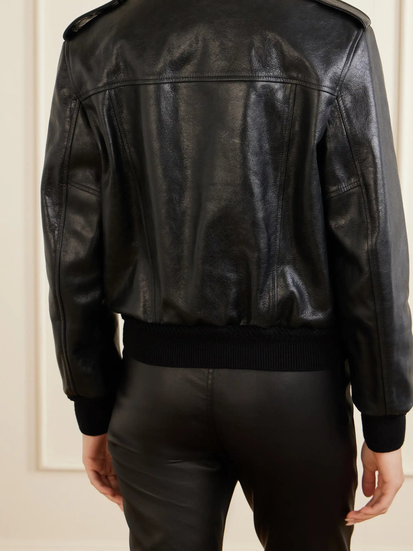 Aviator Full-grain Leather Jacket