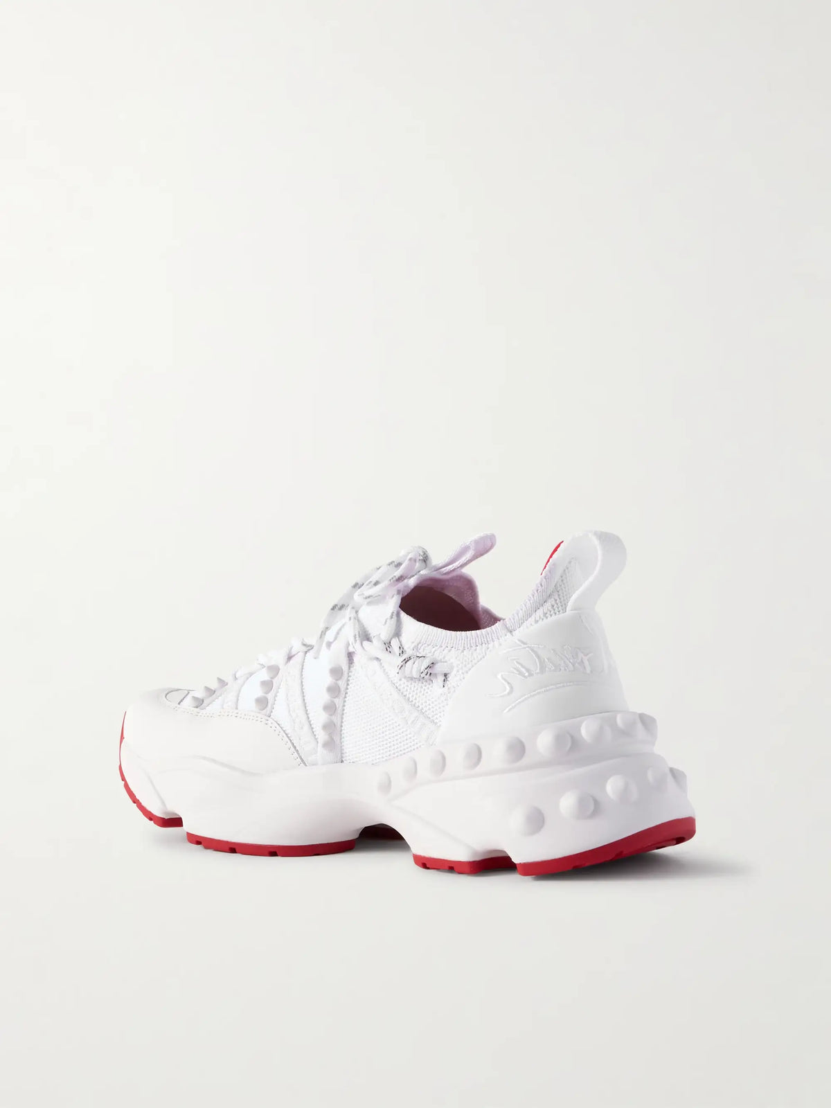 Trailrun Studded Mesh, Leather And Neoprene Sneakers
