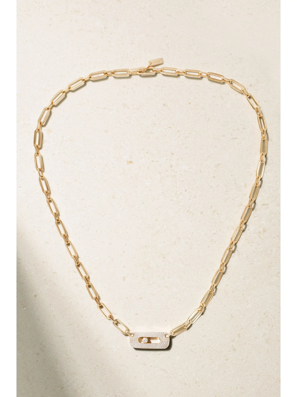 My Move 18-karat Gold Diamond Necklace
