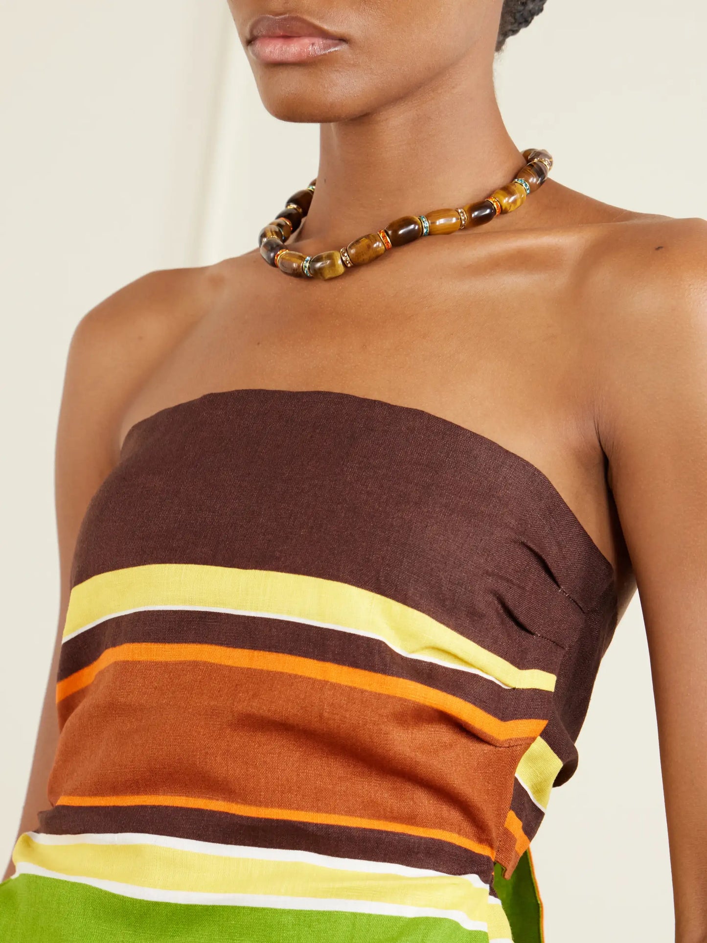 Solmar Striped Linen Top