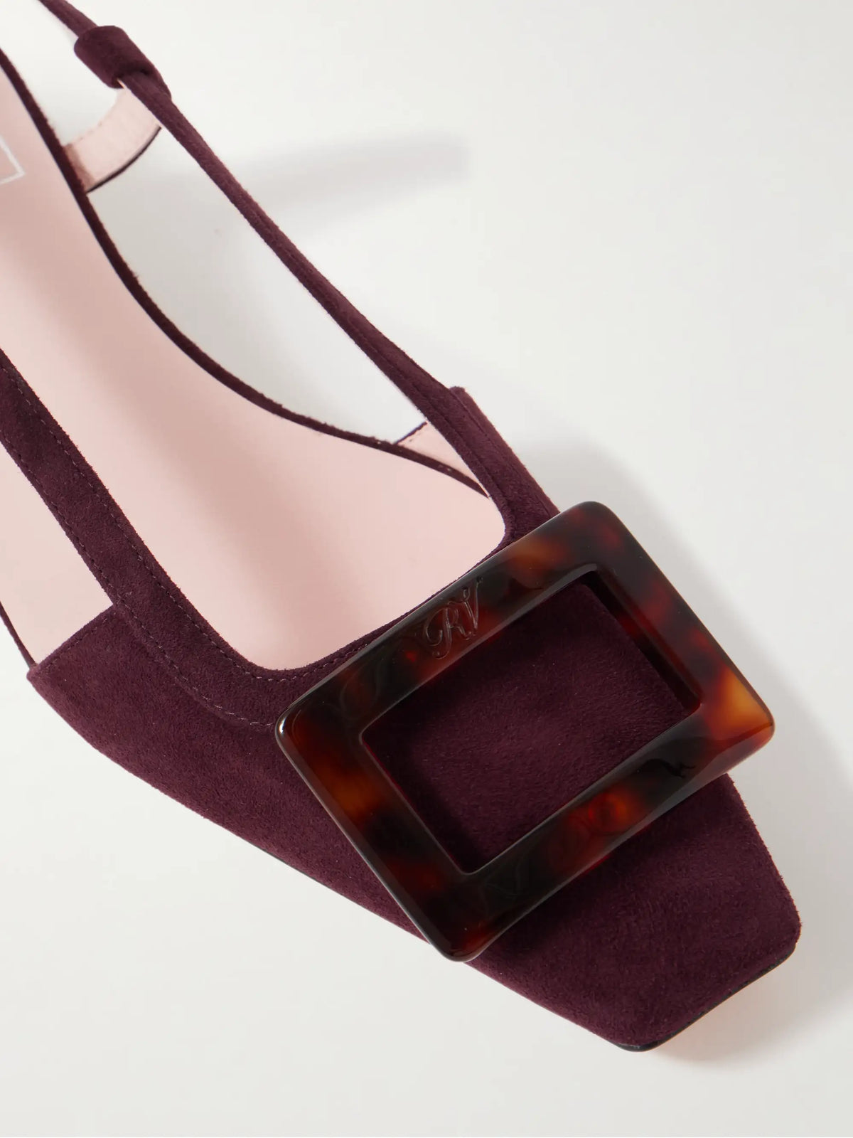 Belle Vivier 25 Suede Pumps