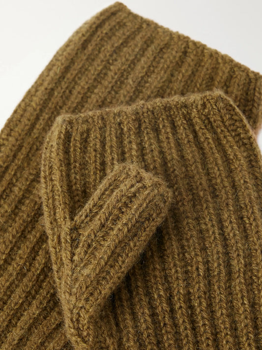 Johnstons of Elgin Della Ribbed Cashmere Gloves
