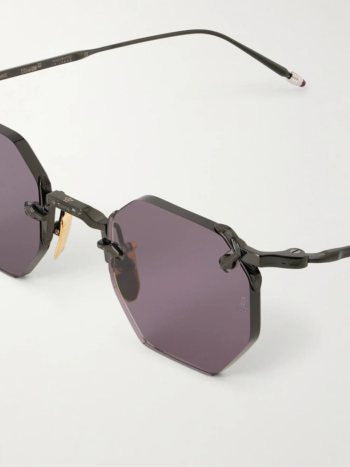 El Dorado Octagon-frame Beta Titanium Sunglasses
