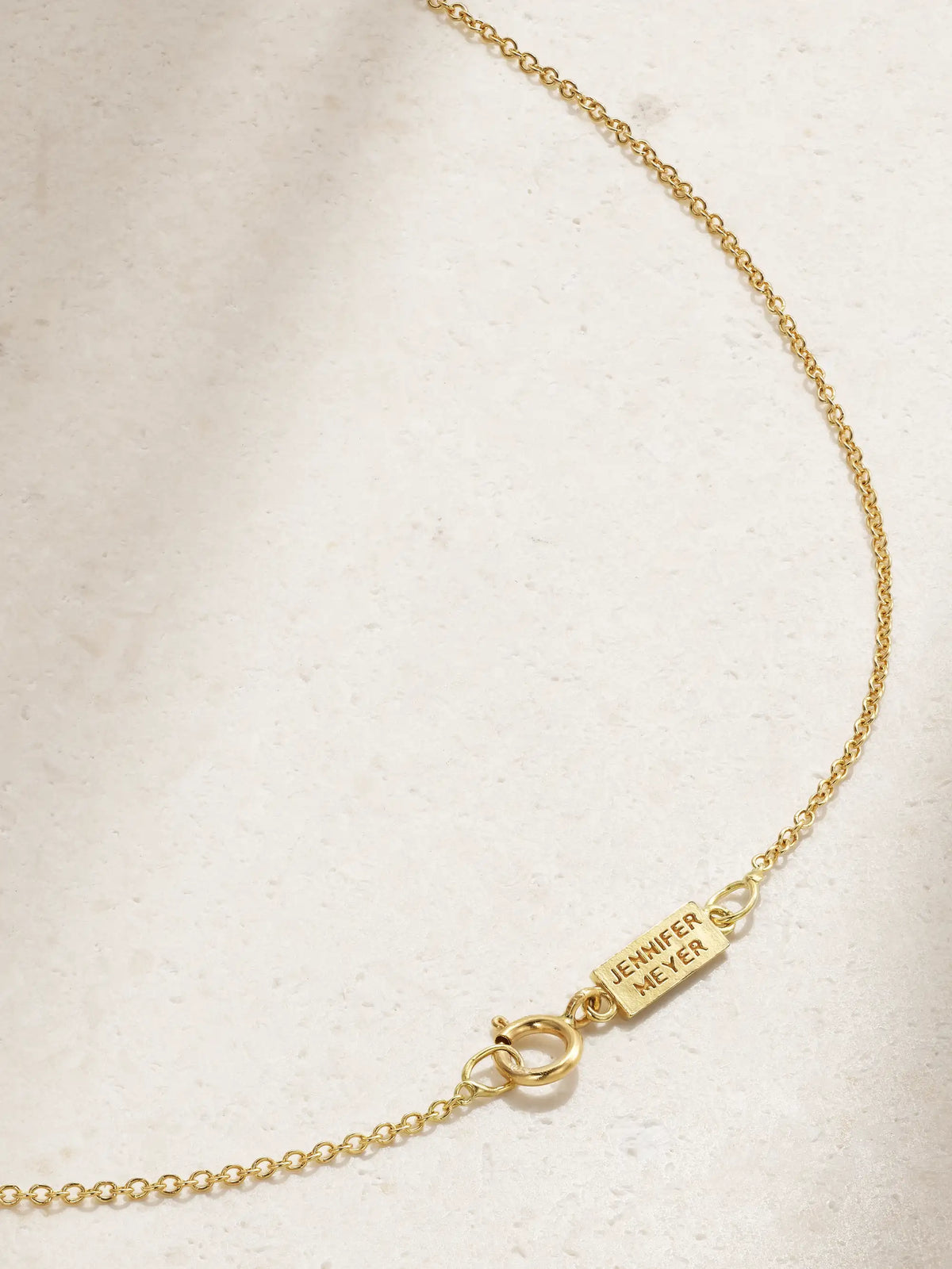 Mini Daisy 18-karat Gold Turquoise Necklace