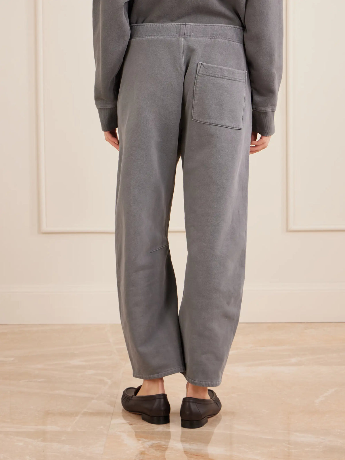 Miro Cotton-jersey Barrel-leg Track Pants