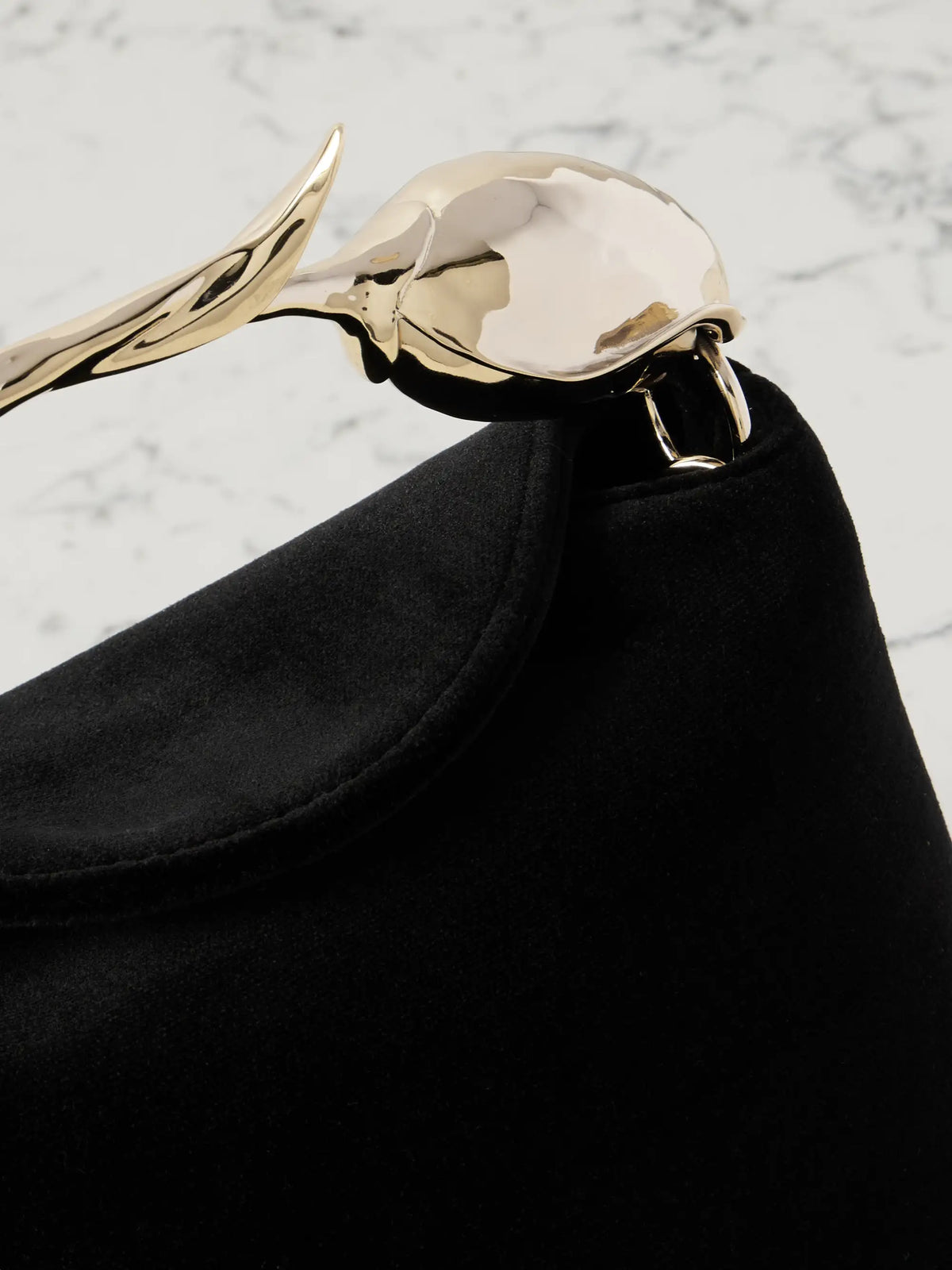 Bloom Mini Velvet Clutch Bag
