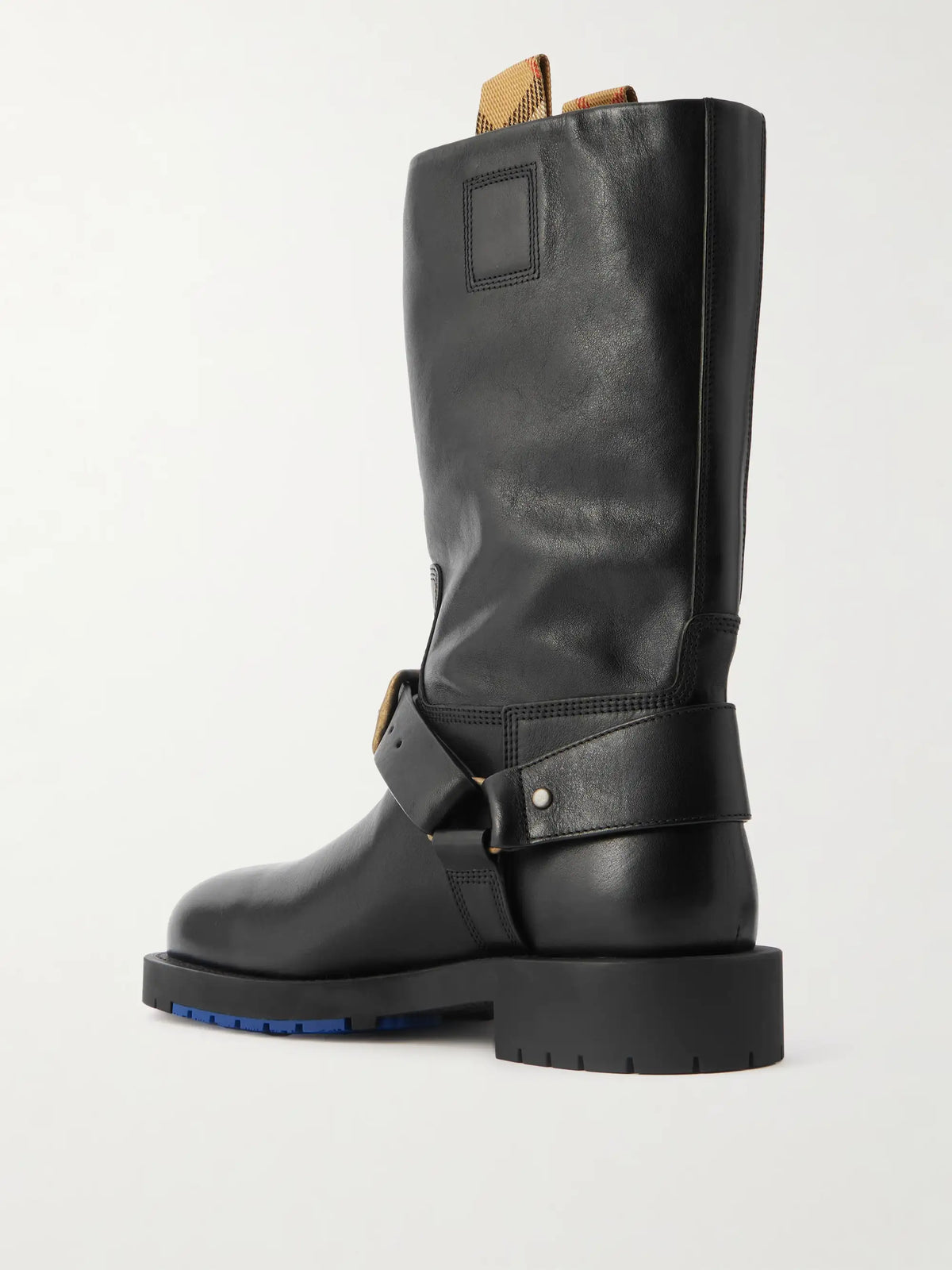 Buckled Leather Boots