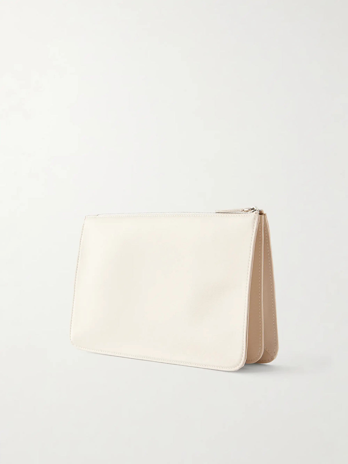 Threefold Satin Clutch