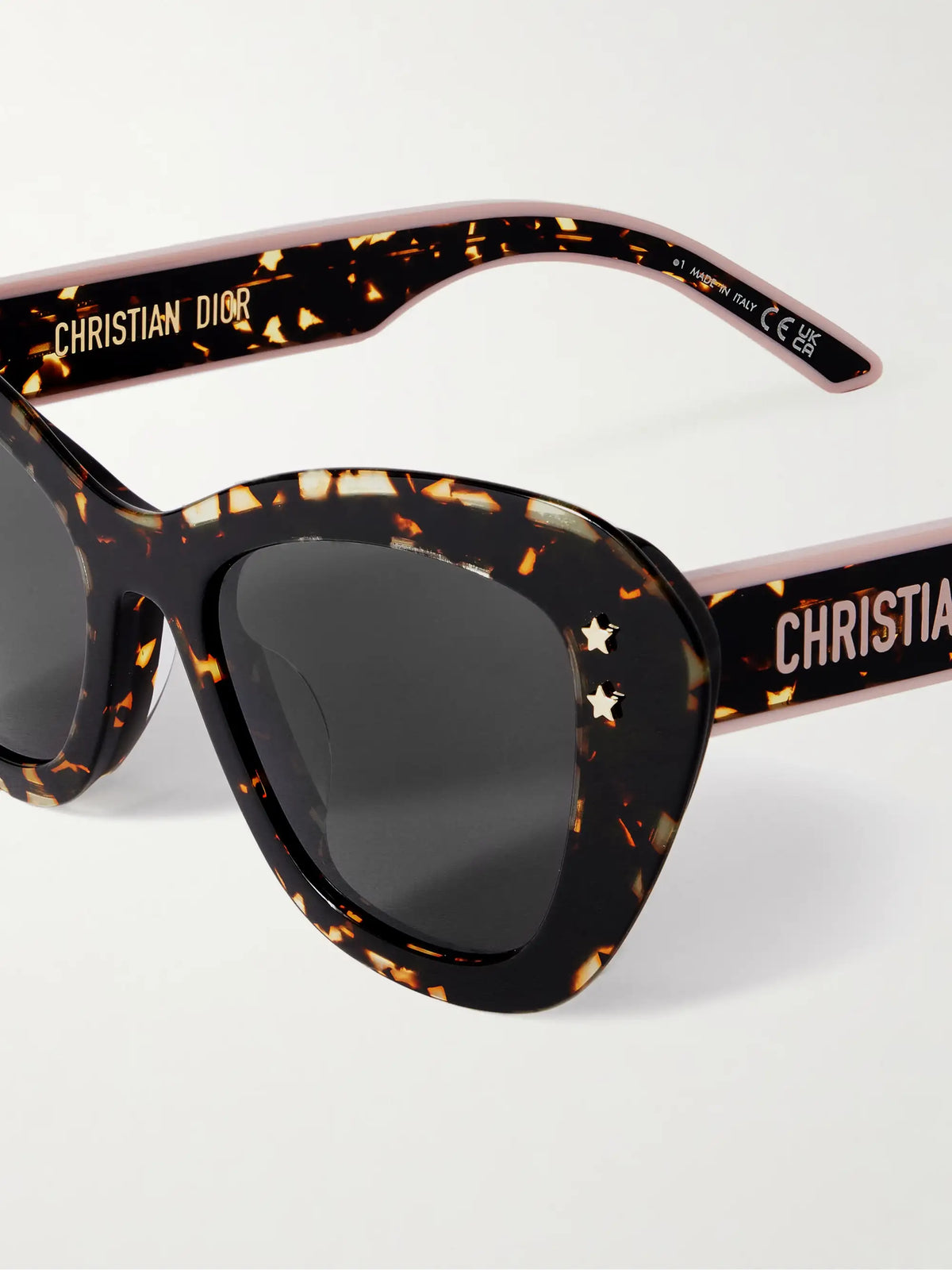 Diorpacific B3u Cat-eye Tortoiseshell Acetate Sunglasses