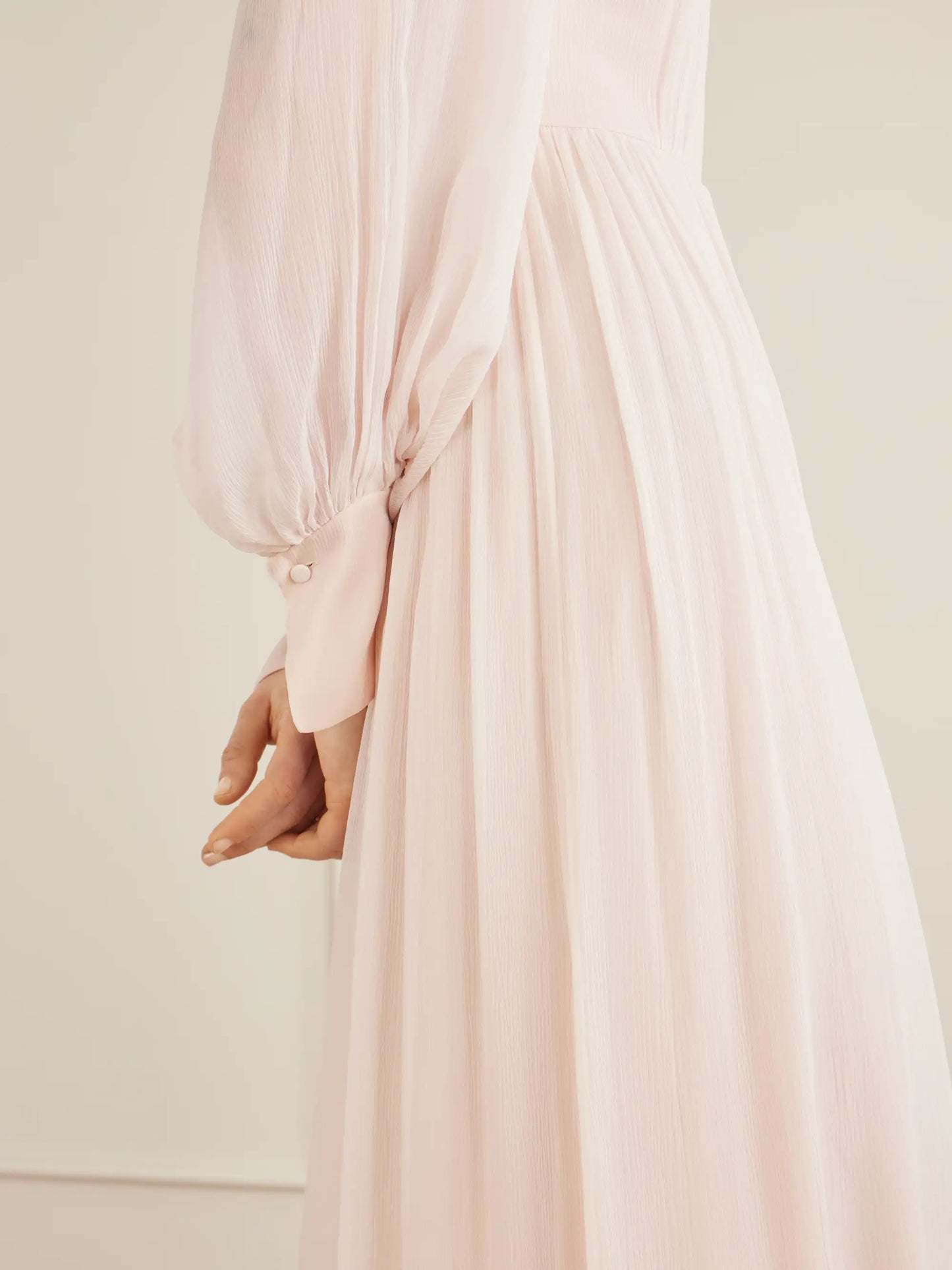 Crystal-embellished Crêpon Gown