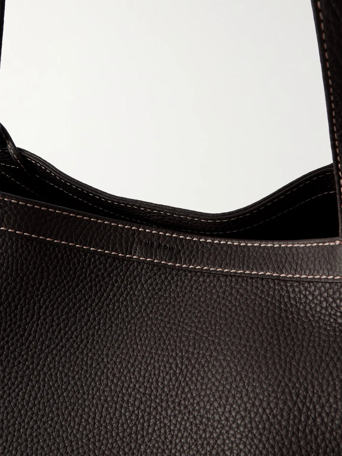 Park Small Textured-leather Tote