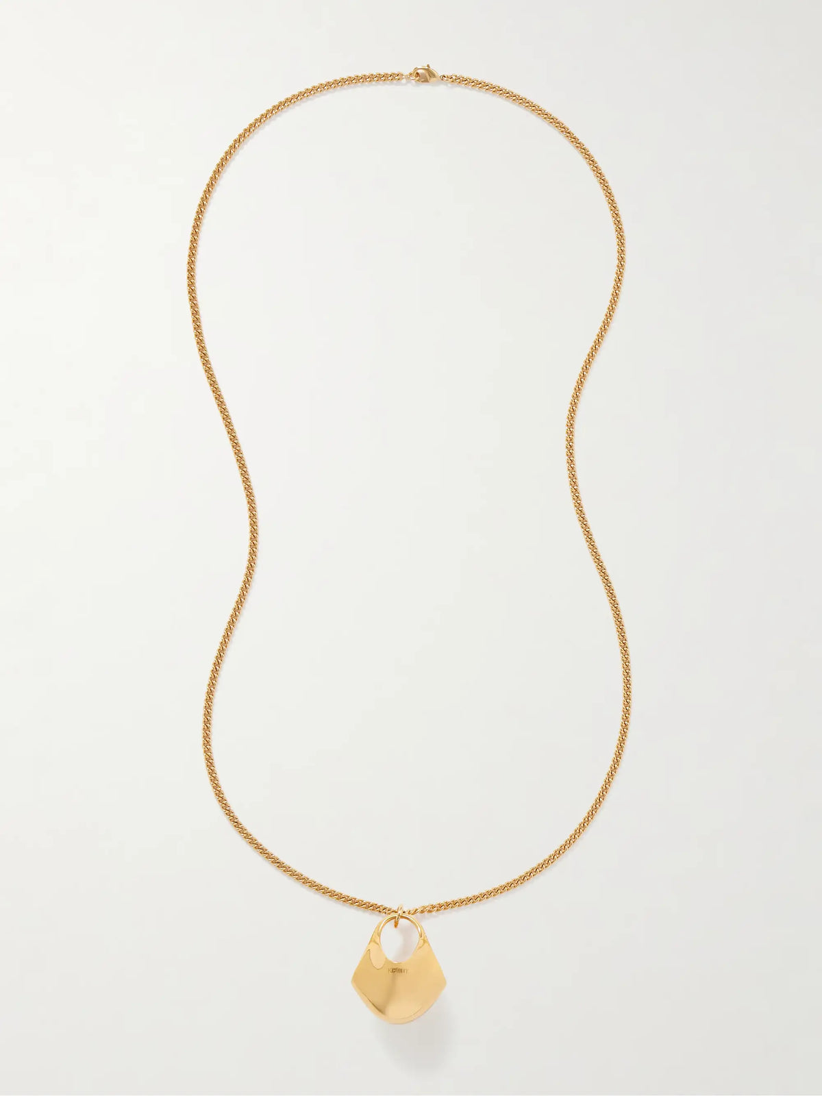 Lotus Small Gold-plated Necklace