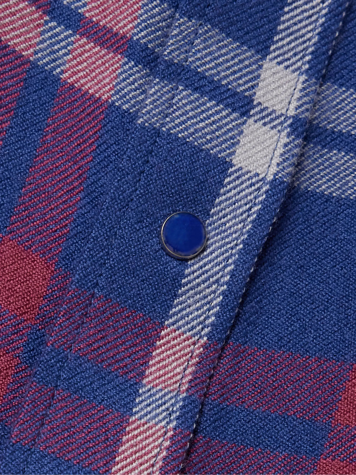 God's True Checked Cashmere Shirt