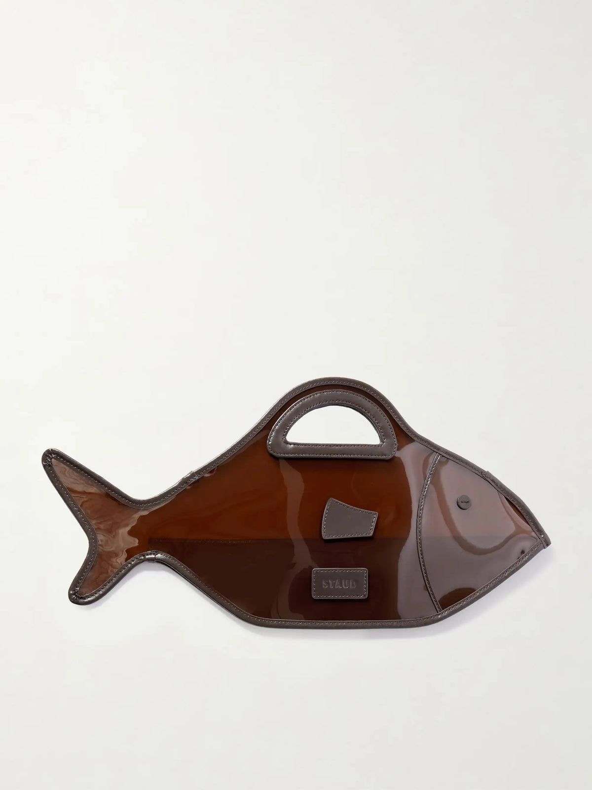 Cleo Leather-trimmed Pvc Tote