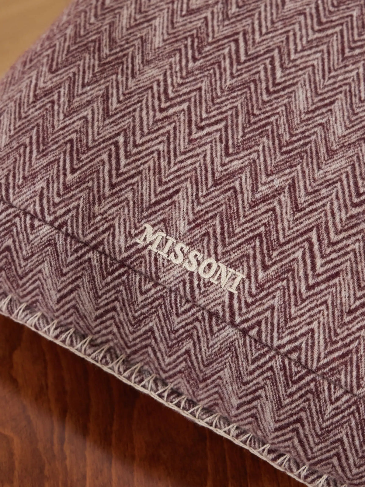 MISSONI HOME Camelia Striped Wool And Cashmere Cushion