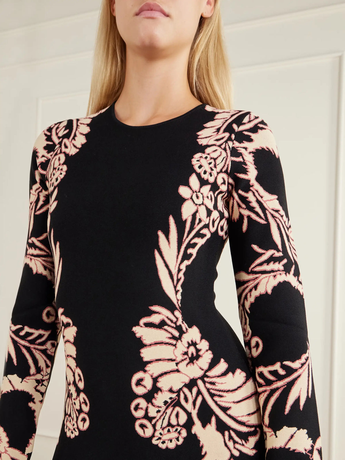 Ulla Johnson Nerissa Floral-jacquard Midi Dress