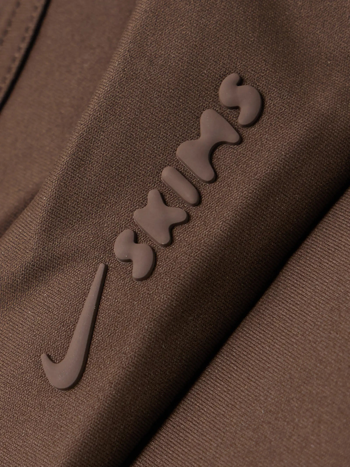 SKIMS + Nike Double Strap Scoop Bra - Dark Sepia