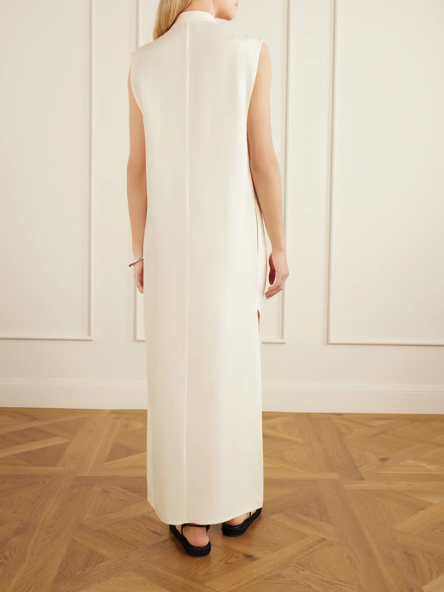 Namsa Silk Maxi Dress