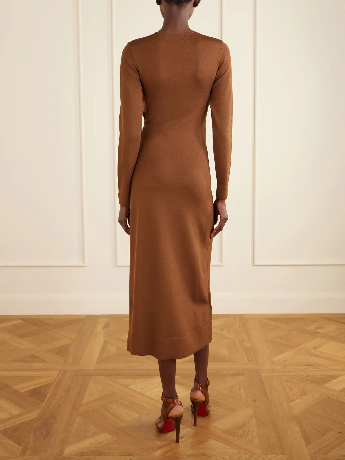 Tingley Embellished Knitted Maxi Dress