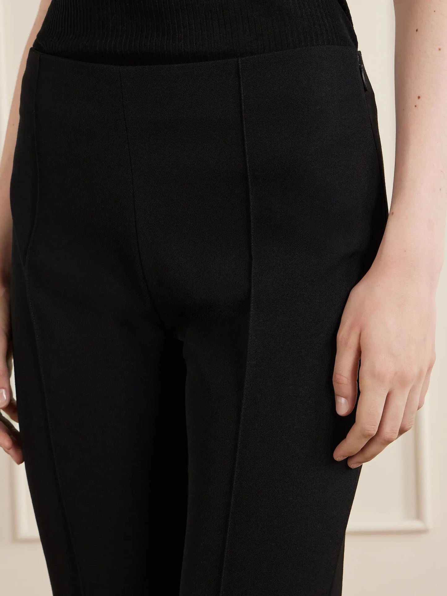 Fabien Wool-blend Crepe Straight-leg Pants