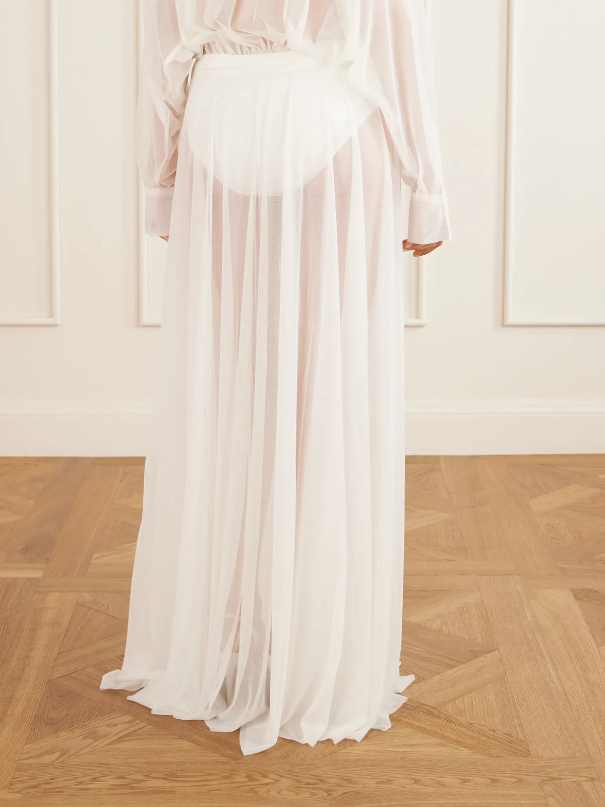 Tulle Maxi Skirt