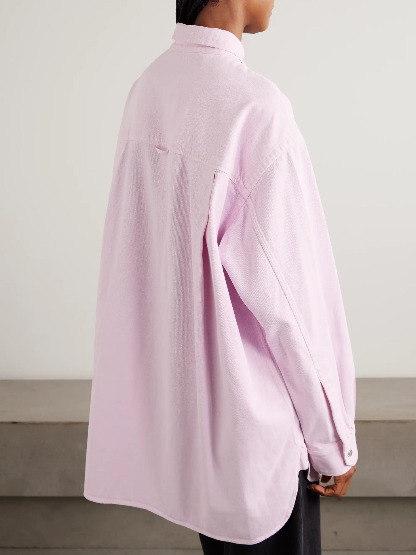 + Maria Mcmanus Oversized Organic Denim Shirt