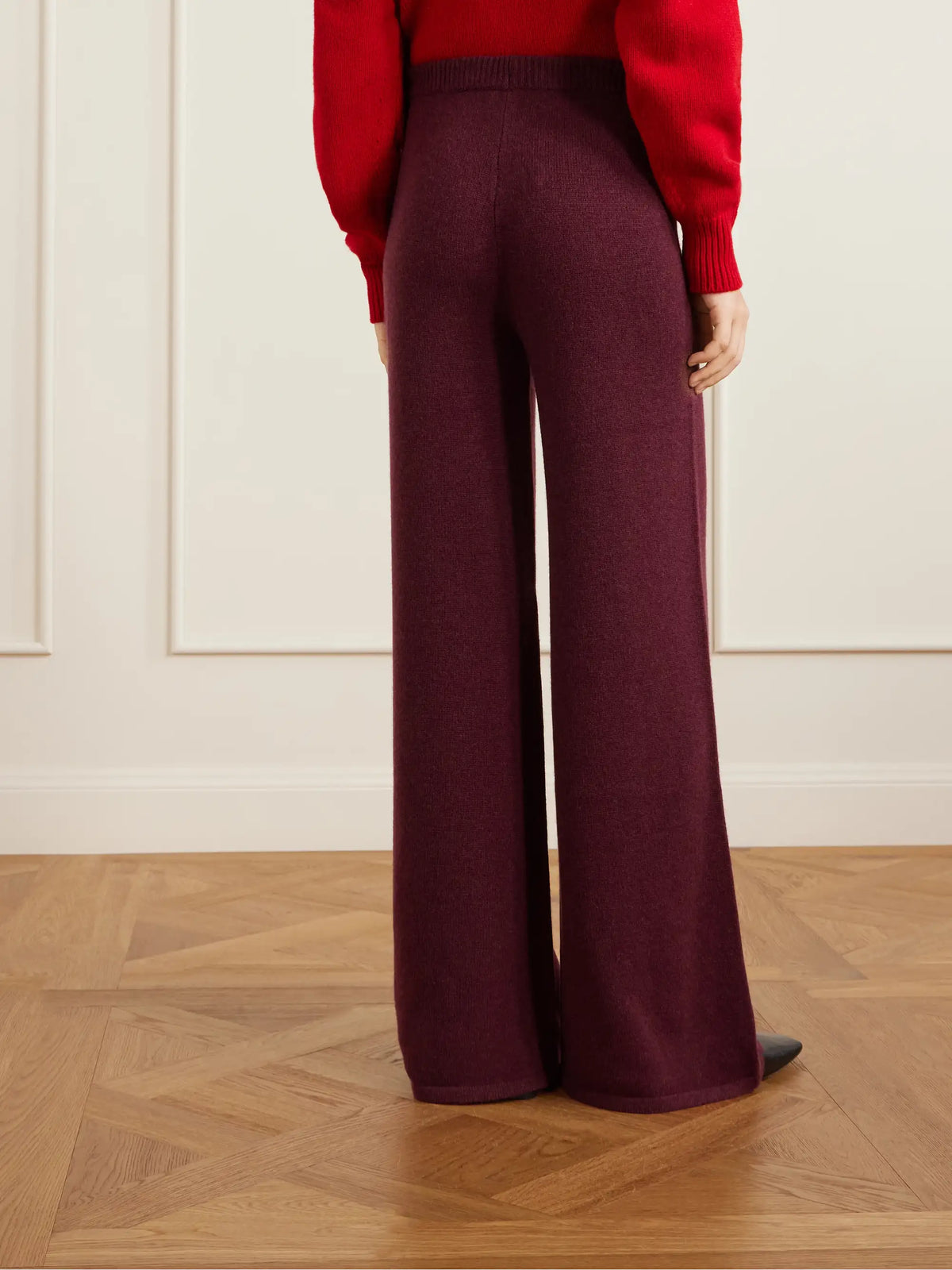 Juniper Cashmere Wide-leg Pants