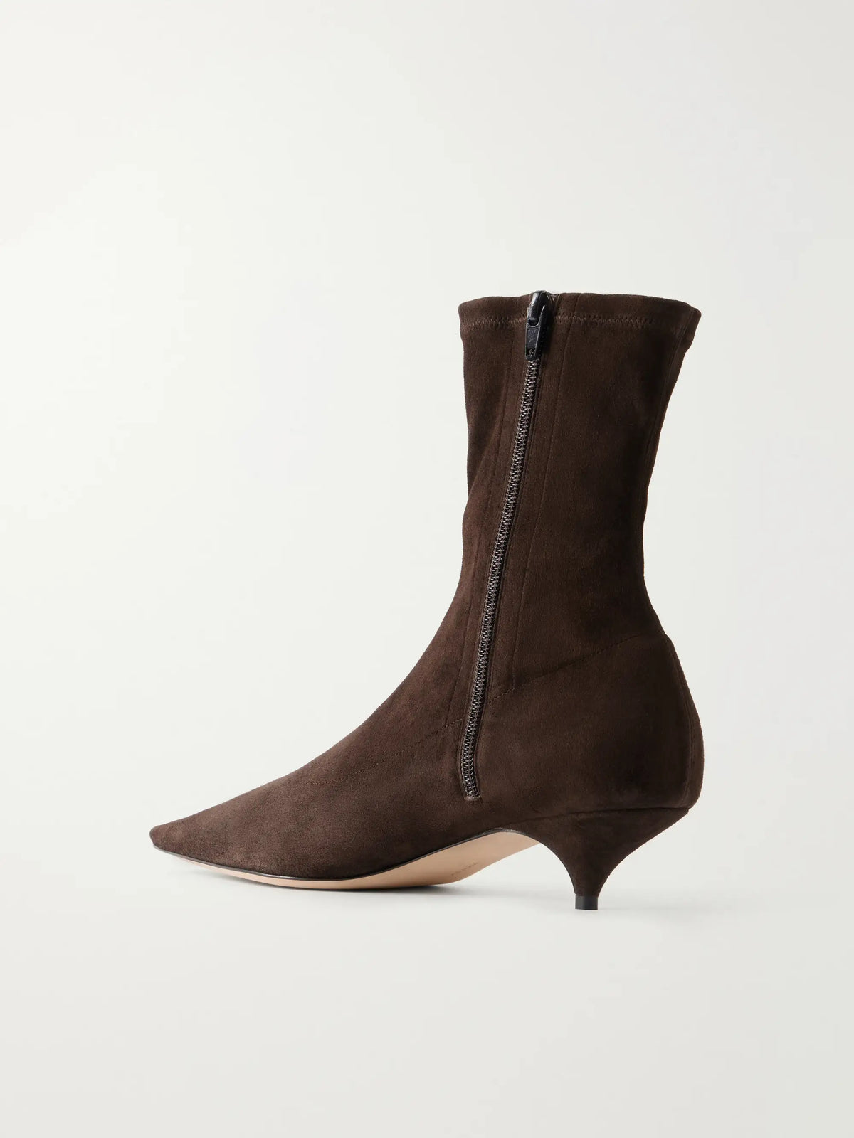 The Row Uxor Suede Ankle Boots